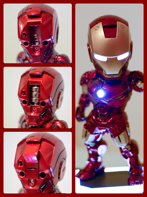 【Iron Man 發光】吃三顆水銀電池