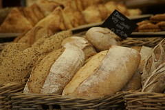 Vers brood op de markt