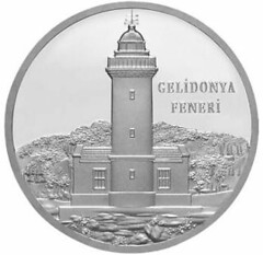 Turkey Gelidonya light house coin obverse