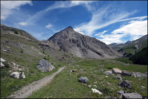 france montagne paysage sentier alpesdehauteprovence hauteubaye endroitreculé
