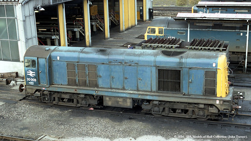 train diesel sheffield railway ti britishrail southyorkshire tmd tinsley 20003 class20