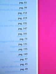 A Vinci, [...], di Morten Søndergaard. Del Vecchio edizioni 2013. Art direction, cover, logo: IFIX. Pagina dell'Indice, titoli italiani dei singoli componimenti: pag. 247 (part.), 2