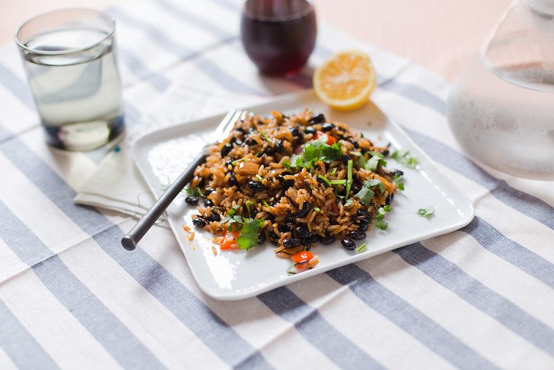 Spiced Rice and Beans