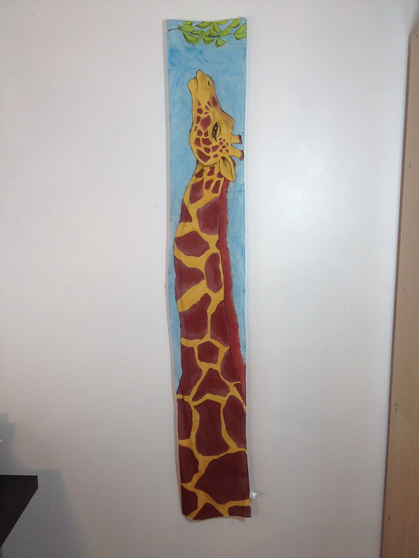 giraffe scarf