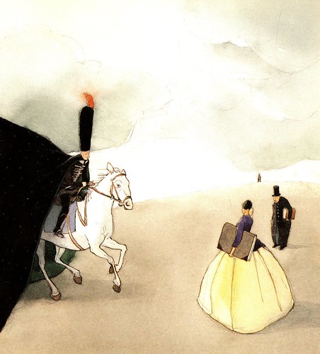“The Sandman: 7 Good Night Stories” by Hans Christian Andersen; illustrations by Lisbeth Zwerger.