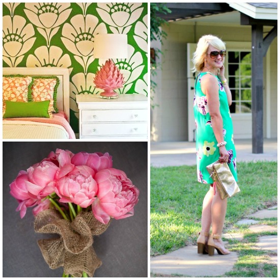 Hi Sugarplum | {Outfit Iinspiration} Pink + Green