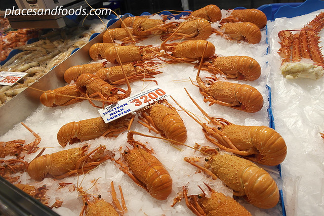 fish market western rock lobster