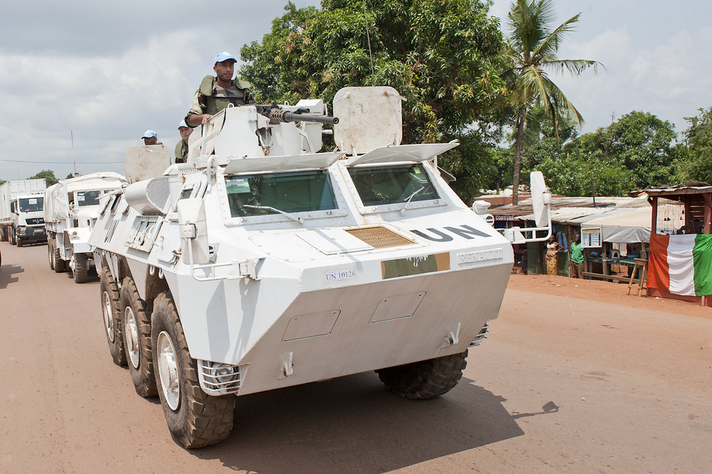 Moroccan peacekeepers in Central African Republic