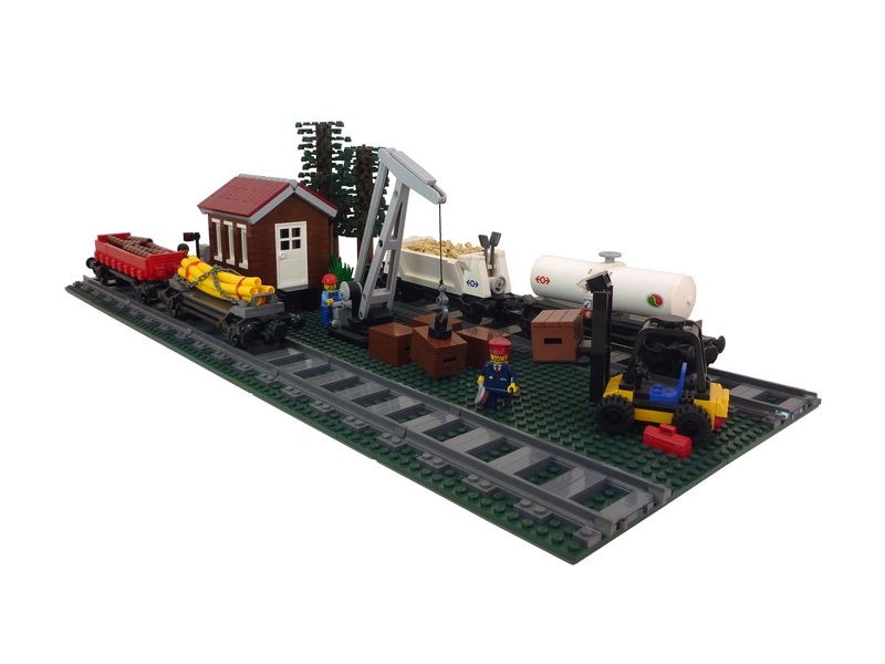 lego train yard