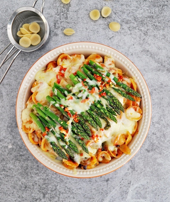 Orecchiette with olive, capers & chili, featuring Barilla Pasta & Sauce