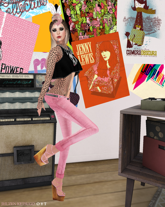Pink Pandemonium - NEW Post @ On Your Toes, .ploom. Hair & Poses - Pose Fair 2014