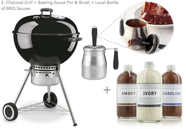 Fathers Day Gift Guide - Carcoal Grill and Supplies
