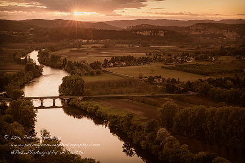 sunset france landscape valley domme valleyview lastlight settingsun aquitaine dommevalley riverdomme thedommevalley