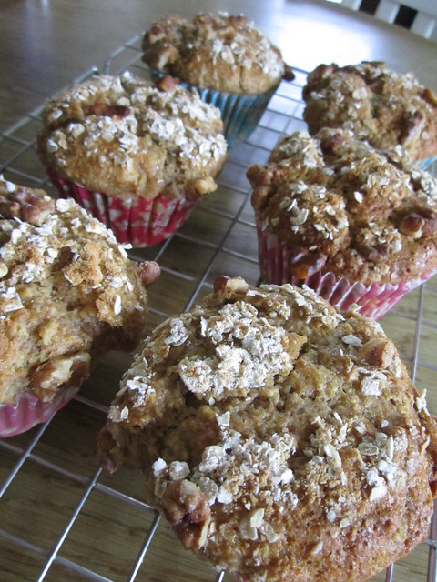 banana and peanut butter muffins (3)