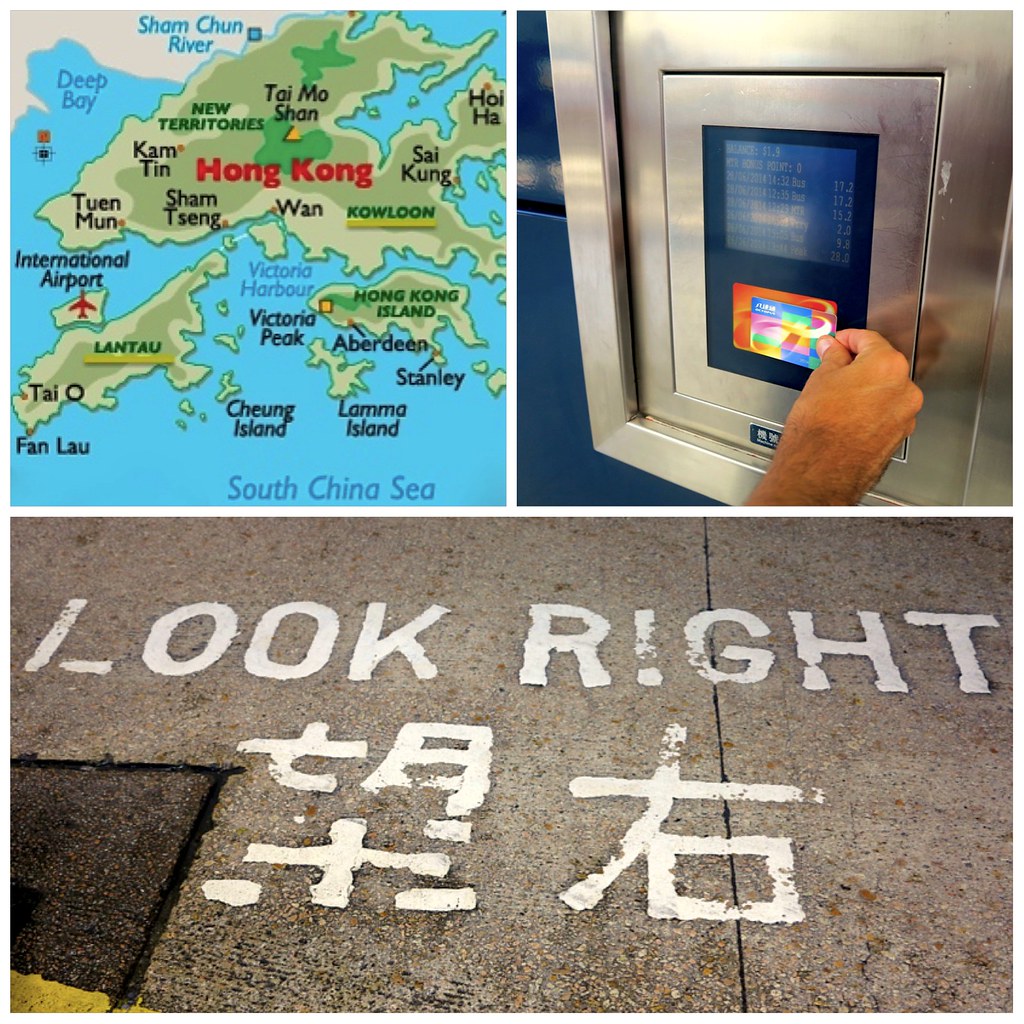 Mapa Hong Kong