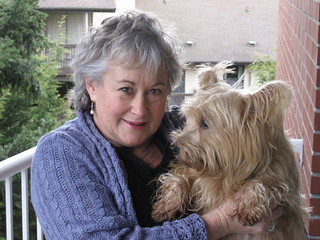20070209 - Marilyn & her dog