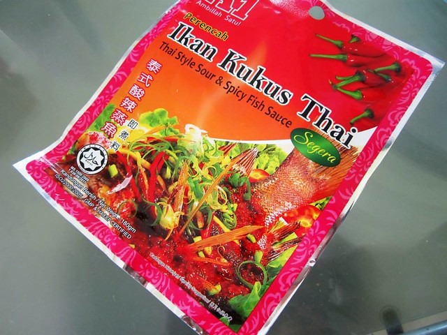 Thai steamed fish sauce