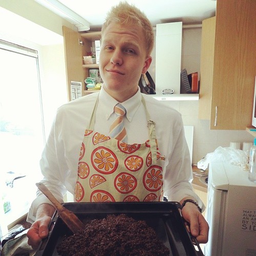 The #lithuaniaexpress and his no bake cookie disaster.