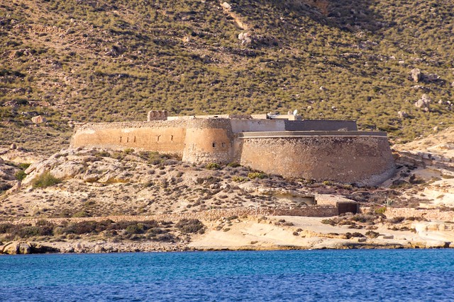 Cabo de Gata Castle of San Felipe at Escullos