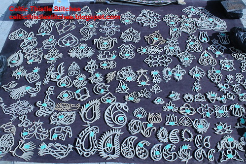 Embroidery templates, Bukhara