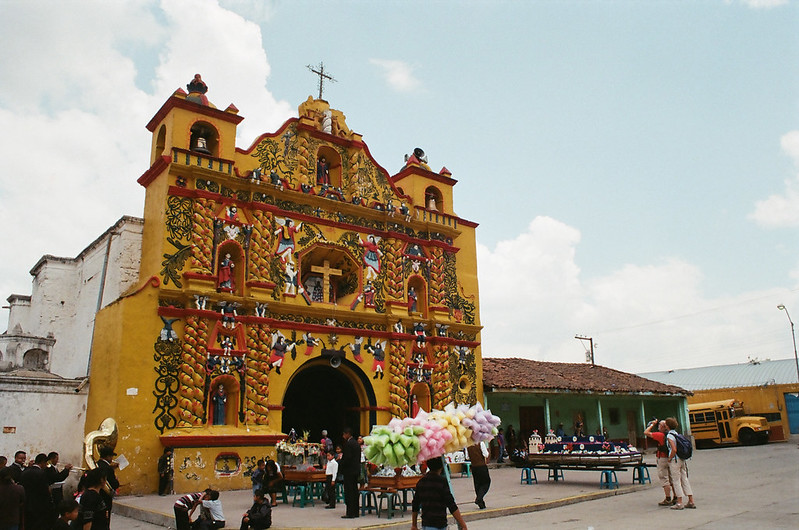 San Andres Xecul. Guatemala shot on 35mm film camera