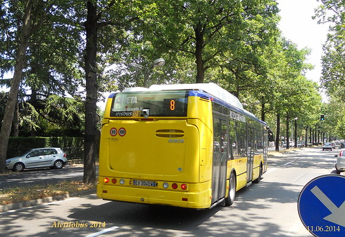autobus Citelis n°170 in viale Amendola - linea 8