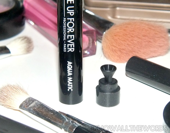 make up for ever aqua matic waterproof eyeshadow- Diamond Black D-10(10)