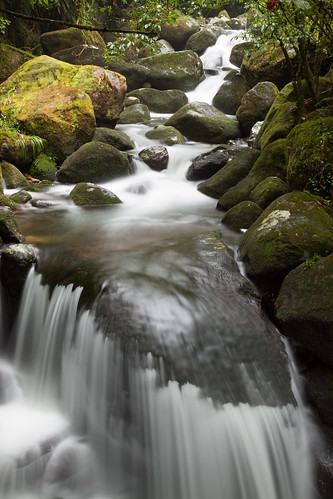 longexposure newzealand wild white mist green water rock waterfall time walk boulders pebble waikato 2014 wairerestream