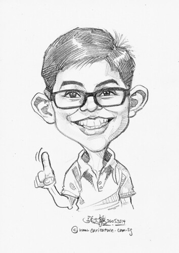 caricature in pencil 20052014