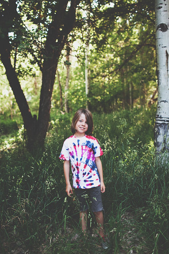how to tie dye // the little red house