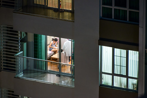 woman white window tom thailand reading sitting view bangkok room sofa shirts voyeur homework peeping