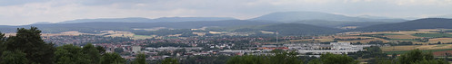 summer panorama germany bayern deutschland bavaria dorf village sommer juli deu 2014 unterfranken badneustadt fotoexperiment rhöngrabfeld herschfeld 05072014 juli2014