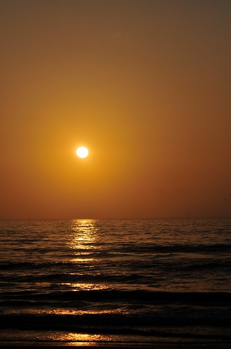 ocean morning summer sky beach sunrise texas goldenhour southpadreisland