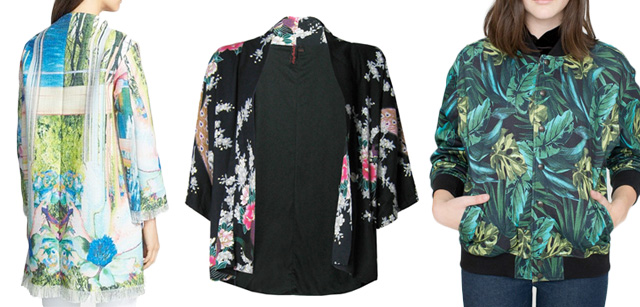 spring 2014 jackets floral ethical fashion made in the usa