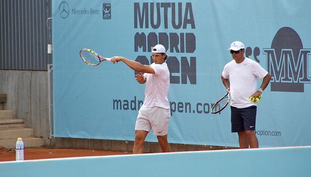 Rafael Nadal y Toni Nadal
