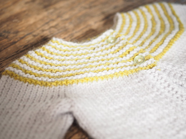 Free Beginner's Baby Cardigan Knitting Pattern