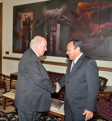 Secretario General de la OEA recibió al Presidente del PRD de México