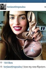 James Bond girl Tonia Sotiropoulou loves her new pair of Flipsters