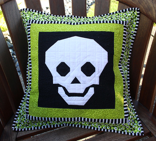 skull cushion
