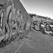 Ibiza - Graffiti B&W