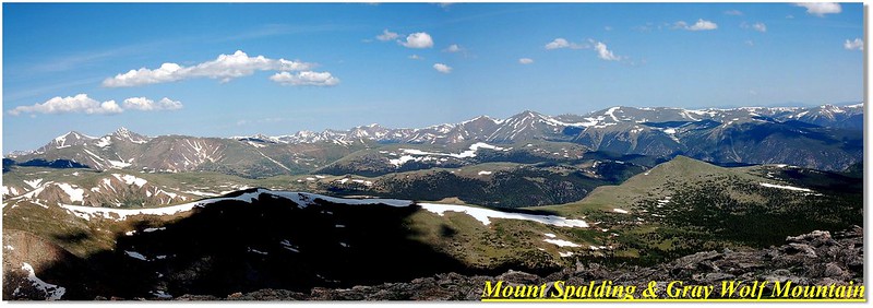 Mountain views from the summit of Gray Wolf Mt.