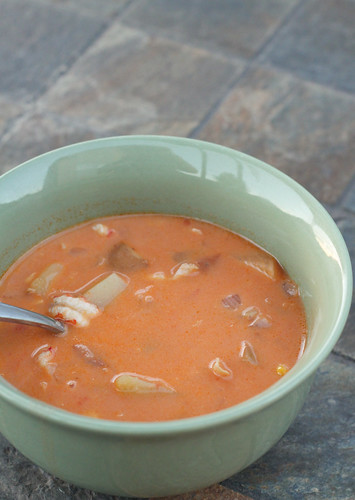 Leftover Crawfish Boil Soup
