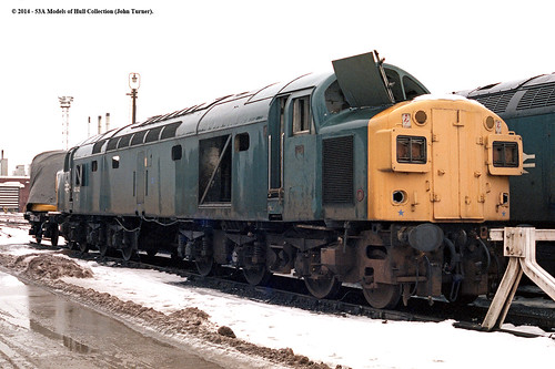 train cheshire diesel railway britishrail withdrawn class40 40142 creweworks