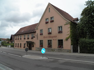 Our hotel, Rothenburg, Germany