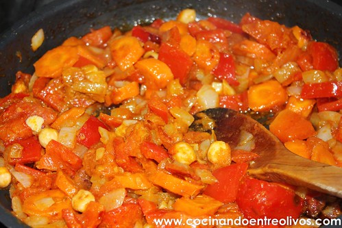 Potaje de castañas con acelgas y calabaza www.cocinandoentreolivos (3)
