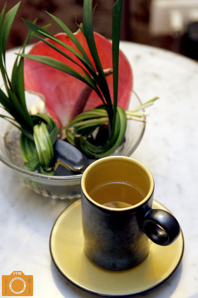 Azurea Spa ginger tea