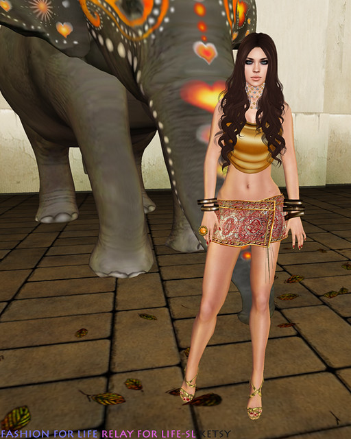 A Touch Of India - Fashion For Life, Relay For Life of Second Life
