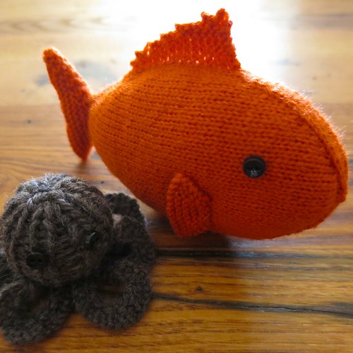 Just Crafty Enough - Project: Knit Fish
