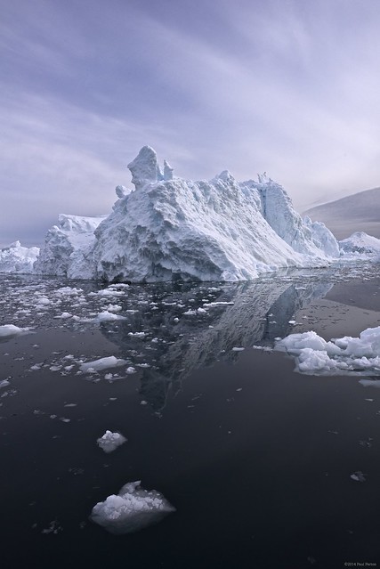 Ilulisat iceberg reflection