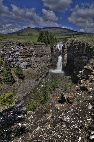 canada river landscape rockies waterfall nikon tokina alberta rockymountains 1224 albertarockies yahatinda d300s